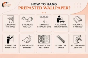 How to Hang Prepasted Wallpaper